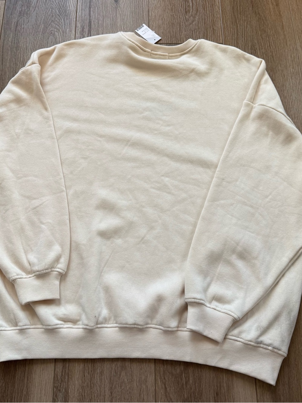 Buckle Fitz & eddi NEW YORK U.S.A. Crewneck Sweatshirt - Cream One size - Picture 2 of 4